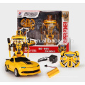 Télécommande voiture rc robot 2.4G voiture transformer robot jouet